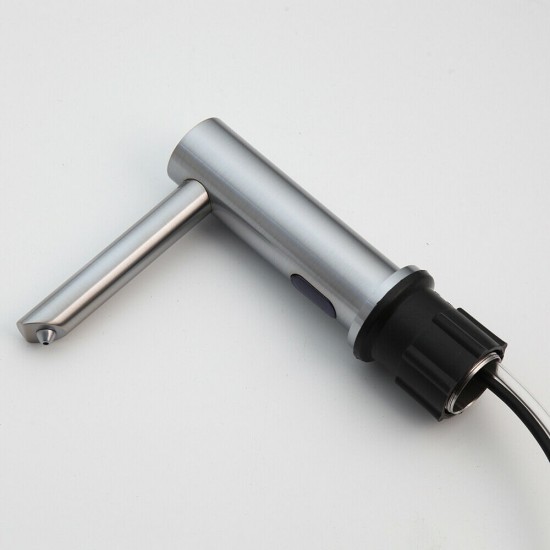 Automatisch zeep pompje geborsteld nikkel