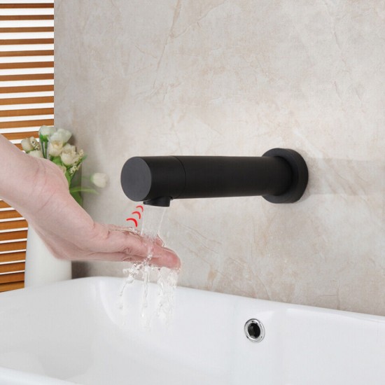 Baltic zwart kort model sensorkraan