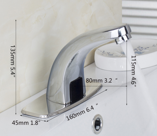 Bella afmeting sensorkraan