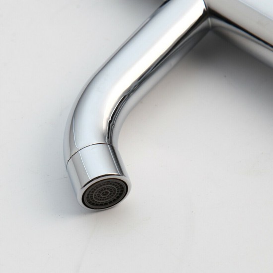 Chroom uitloop met perlator