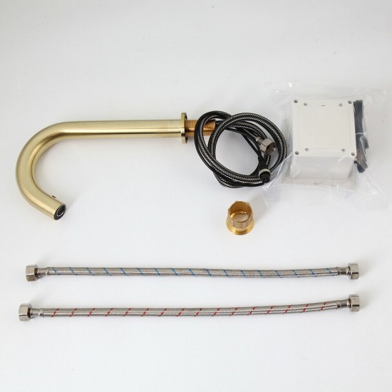 Complete set geborsteld gouden kraan 1