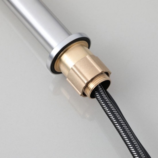 Draadbuis cesaro nikkel sensorkraan