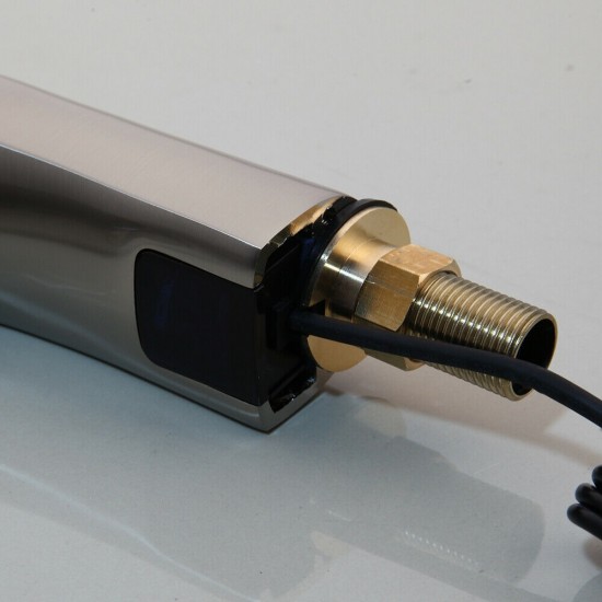 Draadbuis sensor kraan geborsteld nikkel