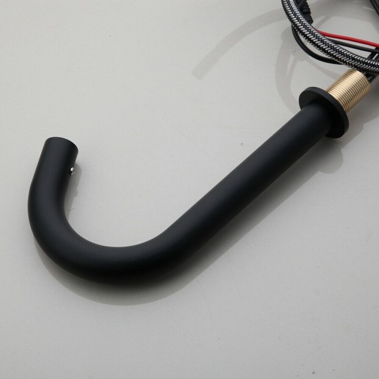 Fonteinkraan zwarte cesaro kort model sensorkraan