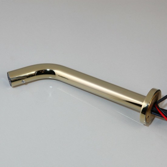 Gouden sensorkraan muur model