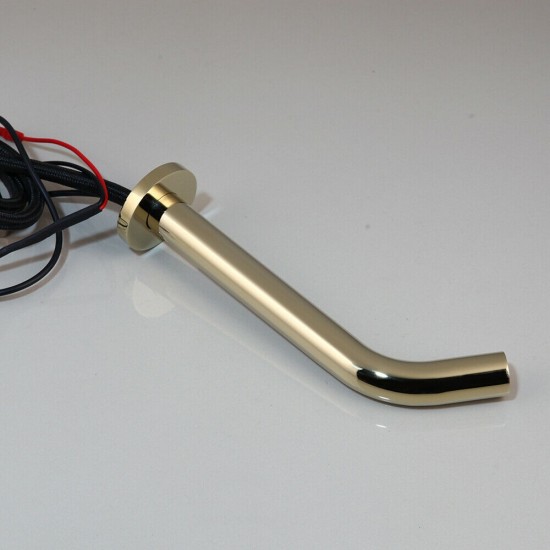 Goudkleurige infr rood kraan