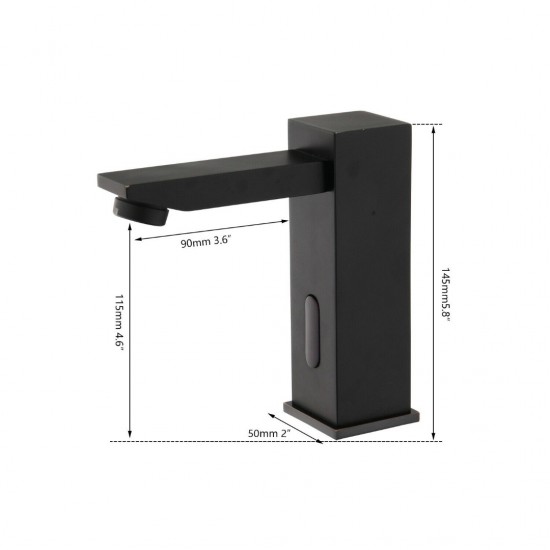 Infra rood kraan zwart kulm