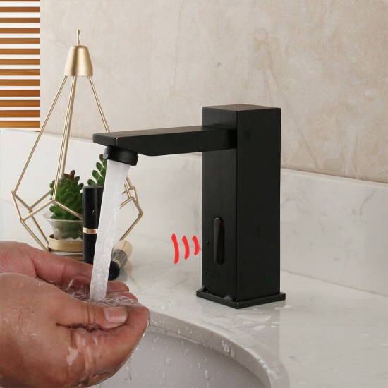 Kulm zwarte sensorkraan