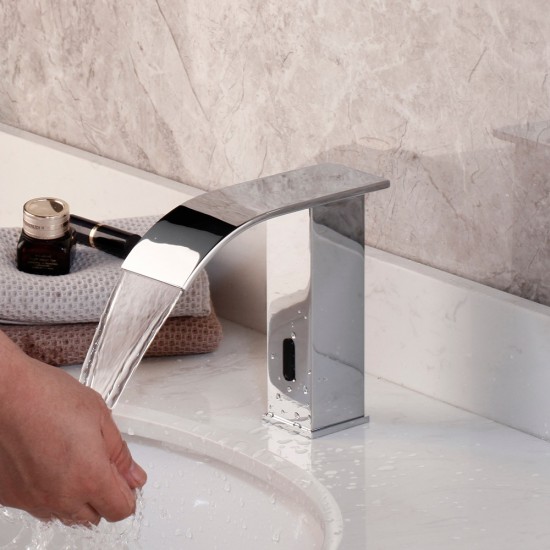 Sensor kraan chroom Bent