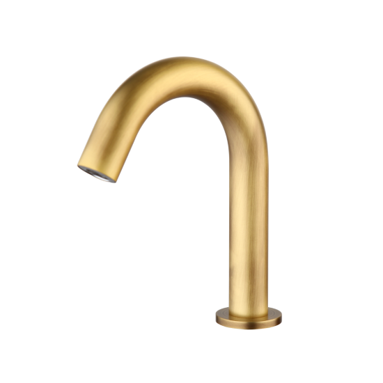 Mooie bronskleurige cesaro sensorkraan