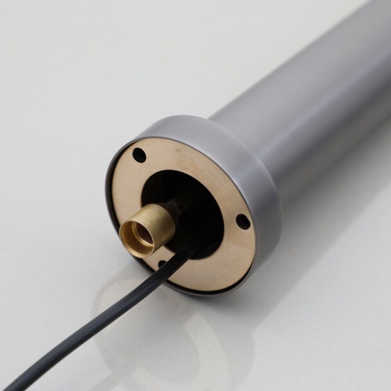 Muurplaat baltic gun metal sensorkraan muurkraan