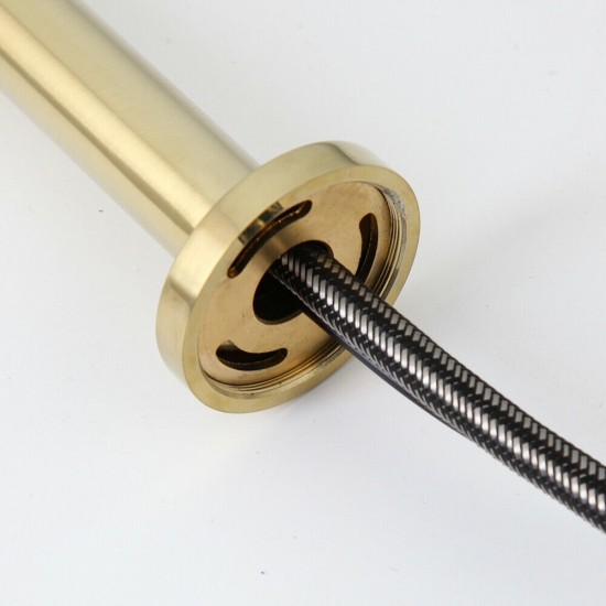 Muurplaat pesaro gebrosteld gouden kraan 0