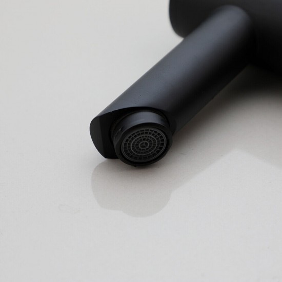 Perlator sesto zwart koud sensorkraan