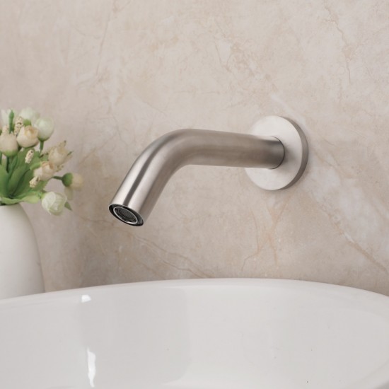 Pesaro geborsteld nikkel sensor kraan