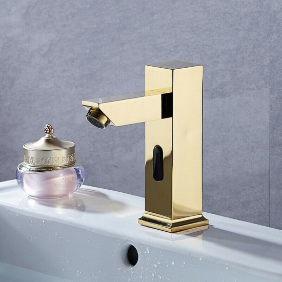 Sensor kraan goudkleurig afgewerkt 0