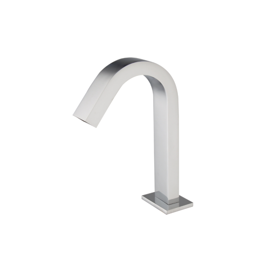 Sensorkraan hoog model chroom