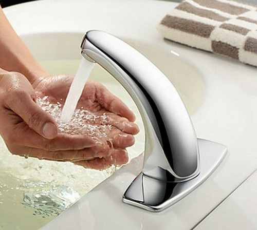 Sensor Kraan Type Bella Design Koud en Warm Sensorkraan