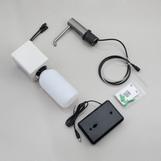 Set gun metal zeepdispenser