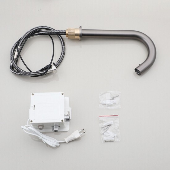 Set gunmetal sensorkraan