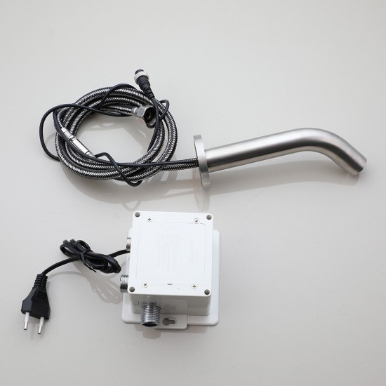 Set pesaro geborsteld nikkel sensor kraan