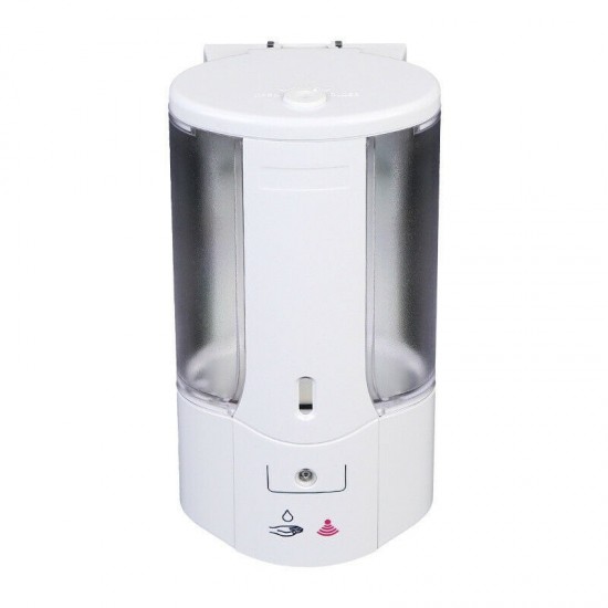 Witte plastice zeep dispenser automatisch