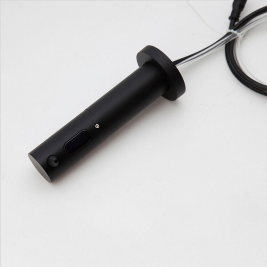 Zwarte sensor zeepdispenser